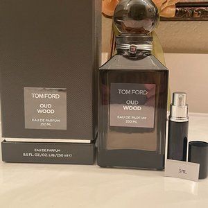 5ml Tom Ford Oud Wood Eau De Parfum travel spray